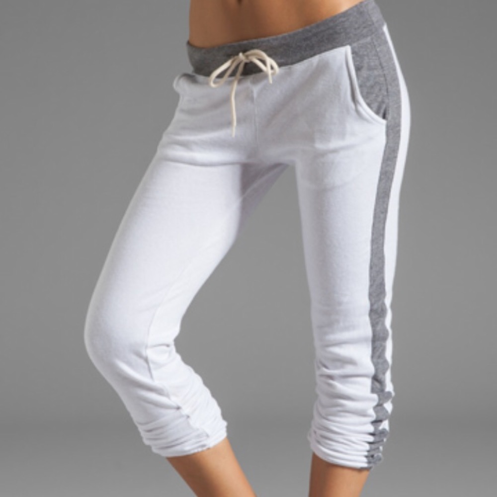 Monrow Fleece Track Sweats